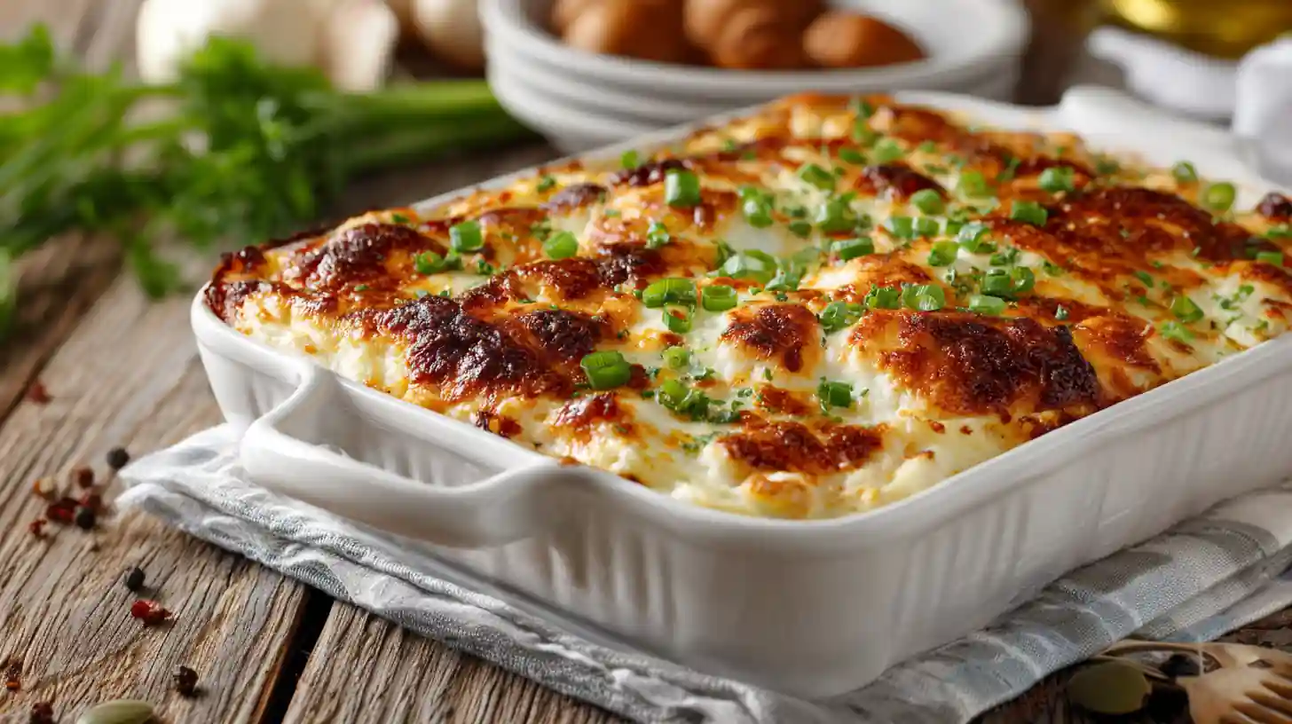 Creamy Crack Chicken Casserole (Easy Weeknight Dinner)