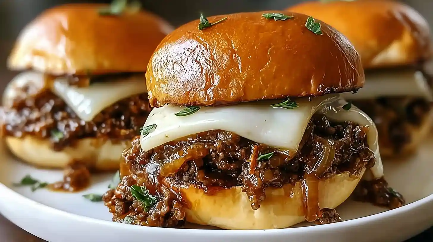 French Onion Beef Sloppy Joes (Easy Family Dinner)