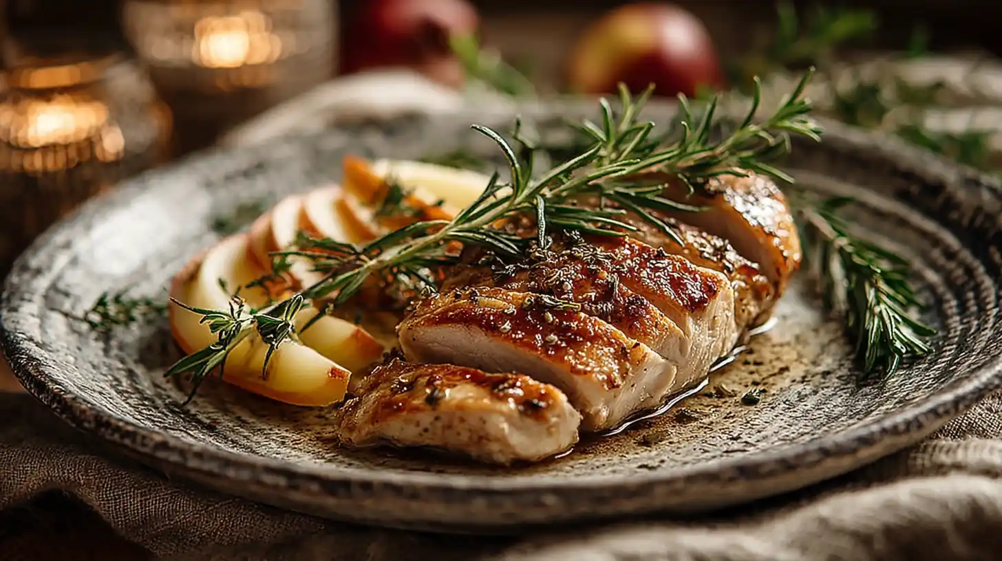 Rosemary Apple Cider Chicken (One-Pan Fall Dinner)